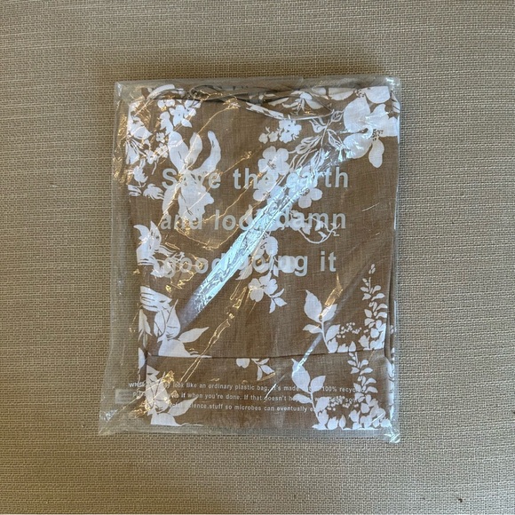 NEW Reformation Frankie Linen Midi Dress - Dune Floral Tan White Vacation - Picture 4 of 10